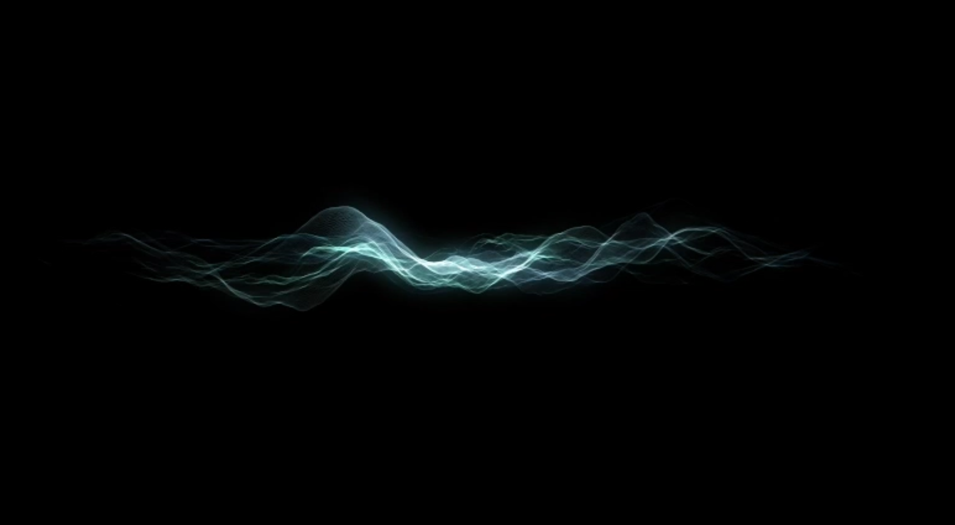 Image of a Sound wave. Starts a film about Dirac.